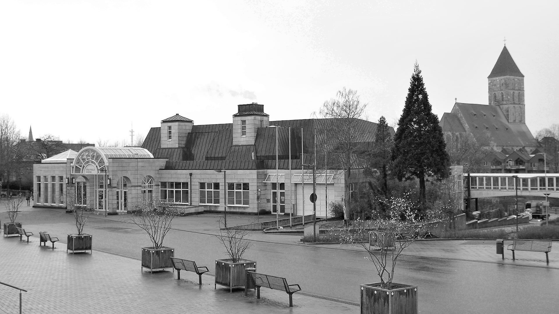 Die Stadthalle in Rheine
